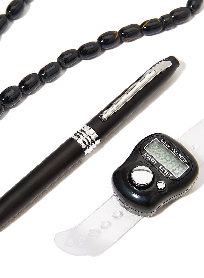 Rosh - Prayer Bead With Pen And Finger Tally Counter - Image 1