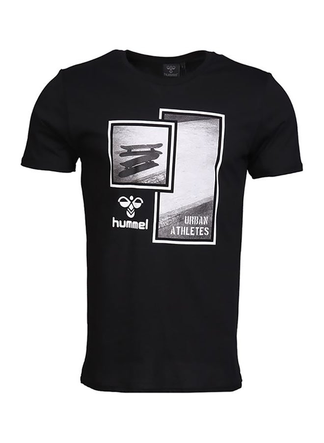 Hummel Ruben T-Shirt Black - Image 1