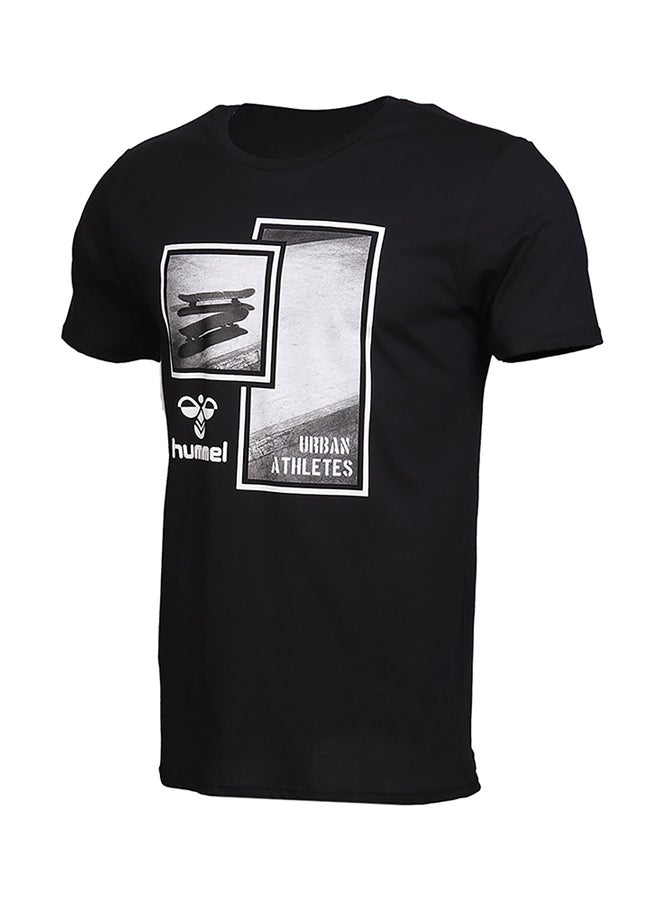 Hummel Ruben T-Shirt Black - Image 3