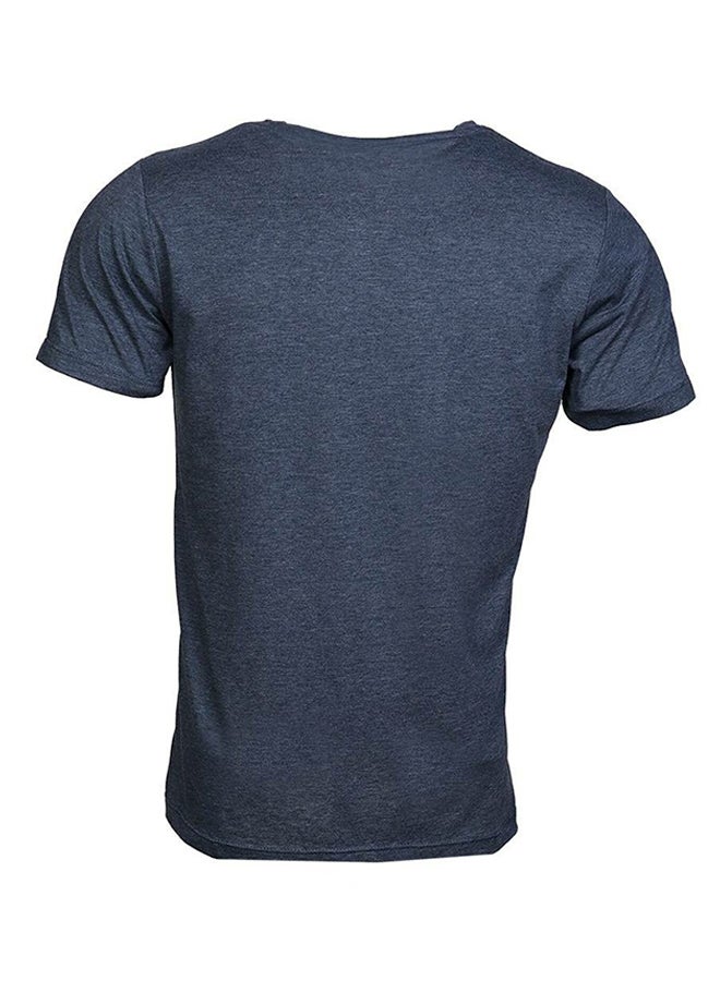 Hummel Shango T-Shirt Blue - Image 3