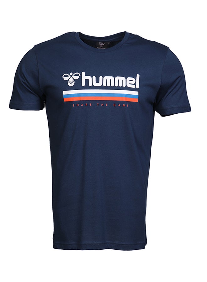 Hummel Willy T-Shirt Blue - Image 1