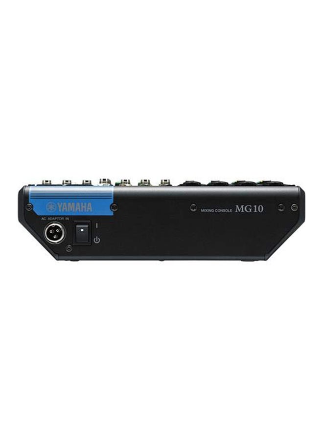 10-Input Digital Mixing Console MG10 Black