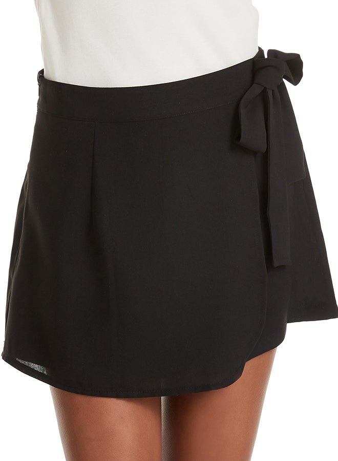 Hanyimidoo Solid Design Shorts Black - Image 4