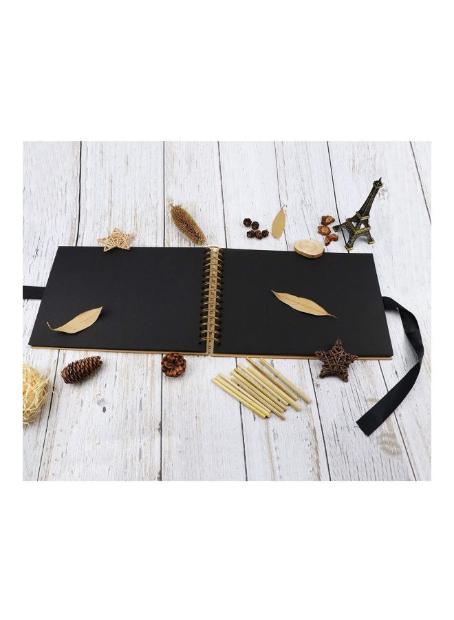 Generic Photo Album Craft Gold 29x21centimeter  - Image 4