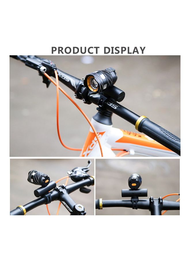 بيوينتي مصباح يدوي LED مقاوم للماء للدراجات 5.45x7.5سم - Image 5