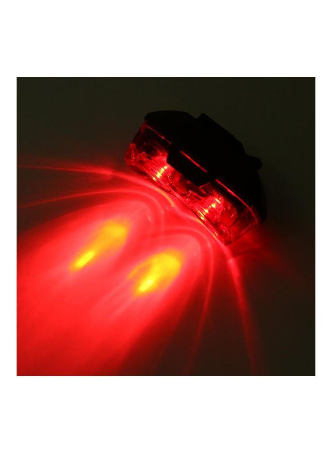 Beauenty LED Safety Warning Headlight For Bicycle Black/Red 7x3.5x3cm - Image 5