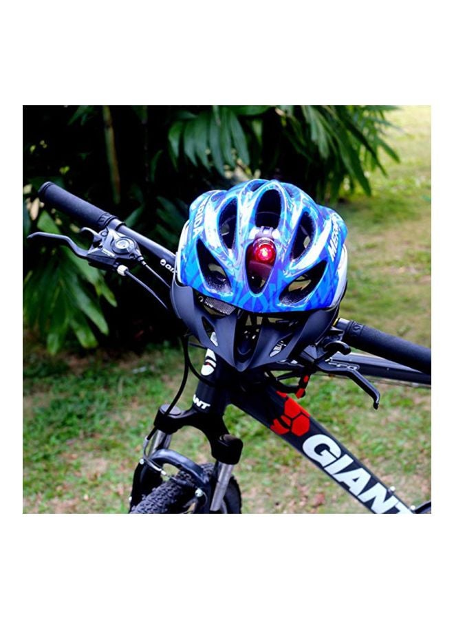 Beauenty Waterproof LED Safety Warning Headlight For Bicycle Black 9.8x2centimeter - Image 3