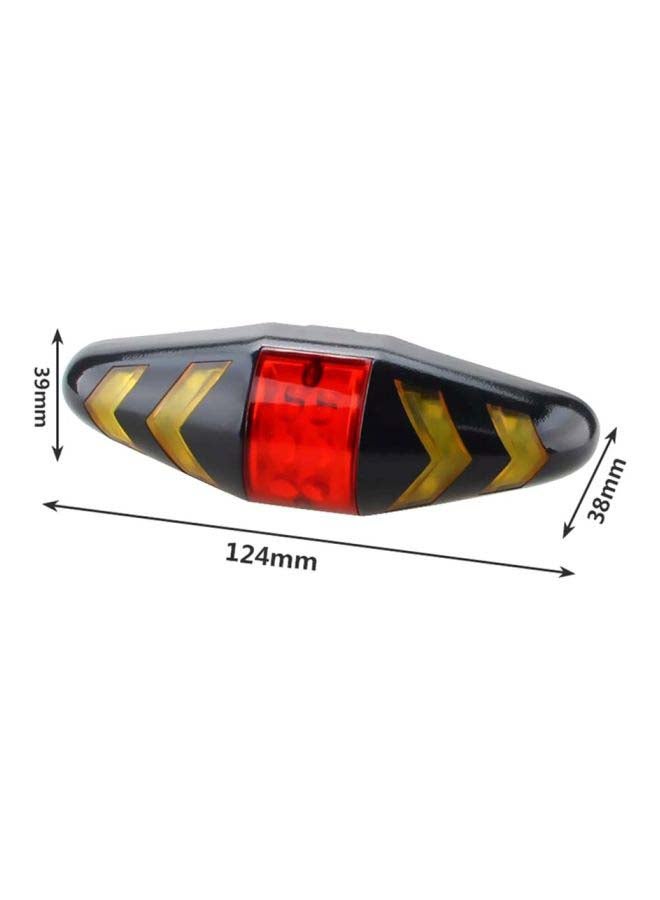 Beauenty - Wireless Indicator Lights For Bicycle Black 12.4x3.8centimeter - Image 1