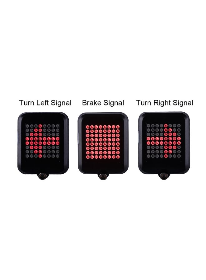 بيوينتي مصباح إشارات LED للدراجة فضي 5.8x3.0x7.1سم - Image 3