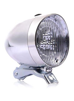 Beauenty Retro 3 LED Front Light Bicycle Silver 9.5x8.5x7centimeter  - Image 3
