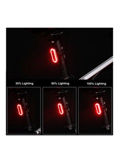 Beauenty LED Bicycle Rear Tail Light Orange 3.2cm  - Image 4