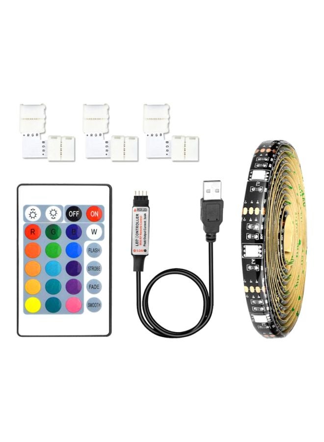 بيوينتي شريط إضاءة LED مطاطي أحمر/أخضر/أبيض 2متر - Image 1