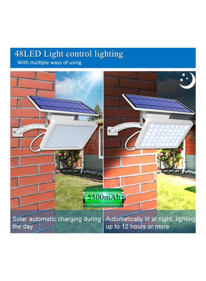 بيوينتي مصباح LED يعمل بالطاقة الشمسية أبيض 19.7x11.7Ø³Ù†ØªÙŠÙ…ØªØ±  - Image 5