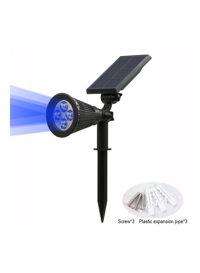 بيوينتي مصباح كشاف بإضاءة LED يعمل بالطاقة الشمسية بتصميم قابل للتعديل - 4 قطع أزرق 30x8.5Ø³Ù†ØªÙŠÙ…ØªØ±  - Image 2