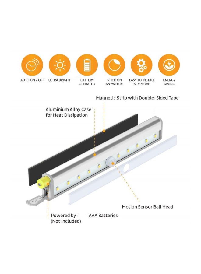 Beauenty Motion Sensor LED Cupboard Light White 19centimeter - Image 2