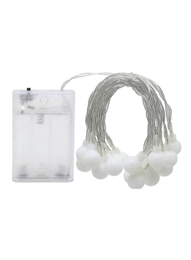 بيوينتي شريط إضاءة LED بشكل كرة إكليل أصفر 3متر - Image 1