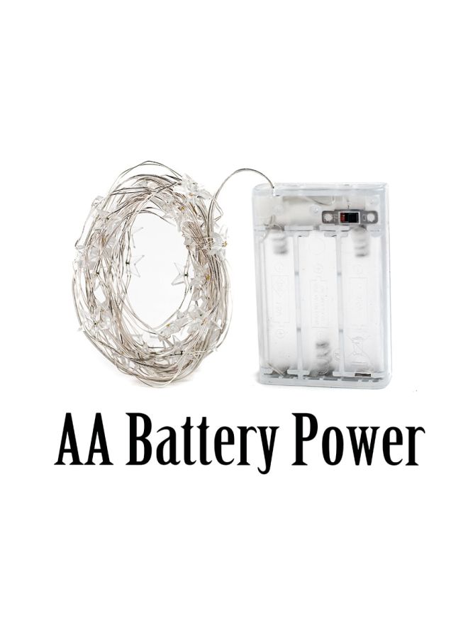 Beauenty Decorative Star Shaped String Light For Christmas Warm White 4meter Warm White 4meter - Image 5