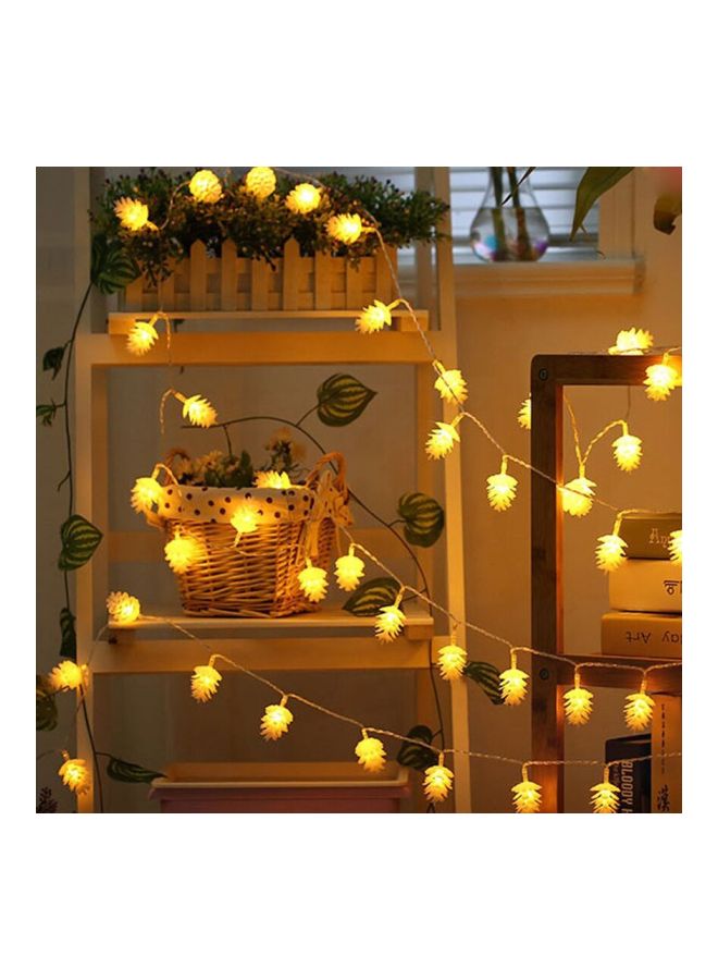 Beauenty Christmas Pine Cone Designed LED String Light For Christmas Warm White 3meter Warm White 3meter - Image 3
