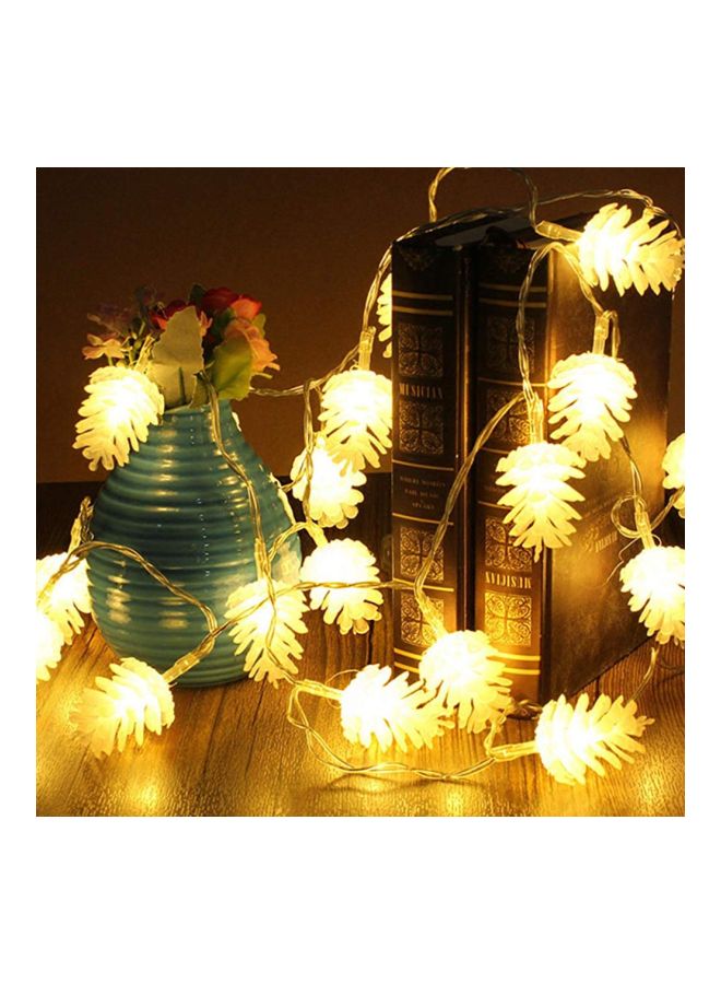 Beauenty Christmas Pine Cone Designed LED String Light For Christmas Warm White 3meter Warm White 3meter - Image 2