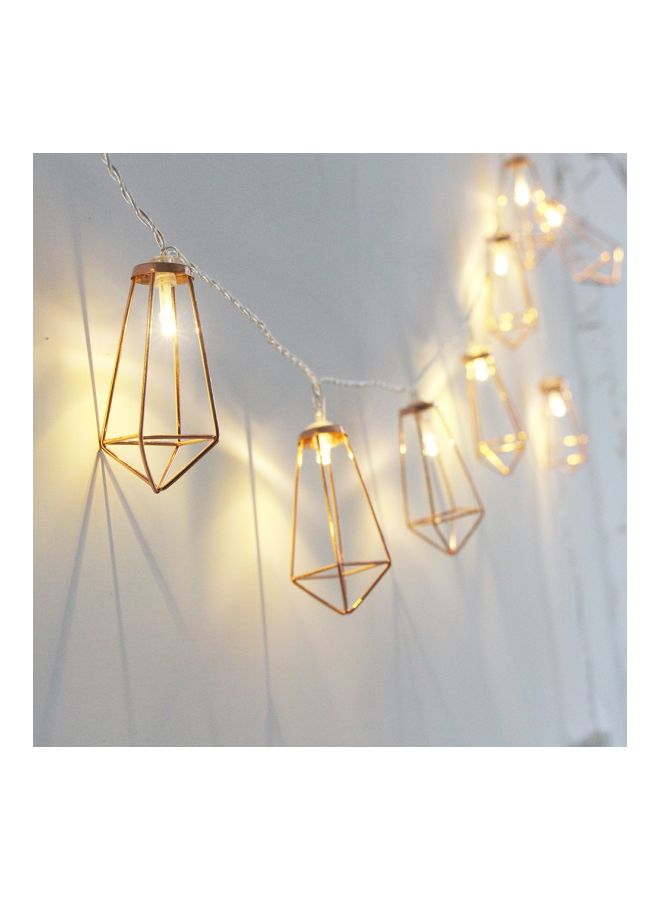 بيوينتي مصباح LED للزينة بشكل سلسلة أبيض دافئ 3متر - Image 2
