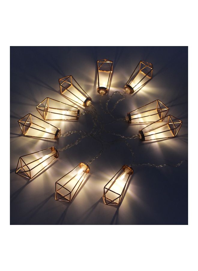 بيوينتي مصباح LED للزينة بشكل سلسلة أبيض دافئ 3متر - Image 5