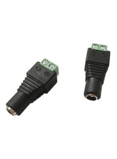 Beauenty 10-Piece CCTV Camera Female DC Power Jack Plug Adapter Black/Green 15x10x3centimeter  - Image 3