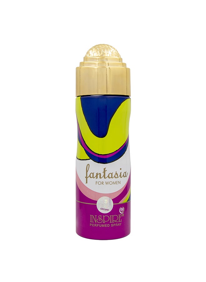 Inspire - Fantasia Perfumed Body Spray 200ml - Image 1