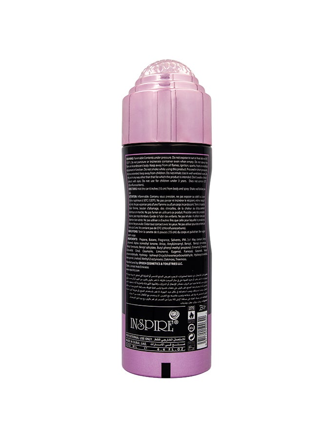 إنسباير بخاخ معطر للجسم فاشون 200ملليلتر - Image 2