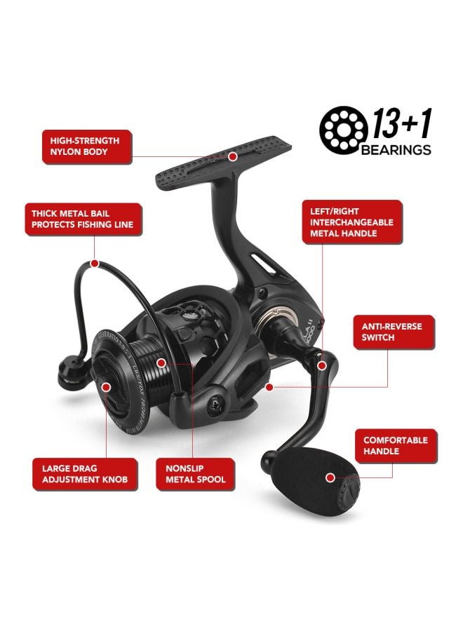 ليزارد بكرة صيد سمك الشبوط مجوفة. - Image 3