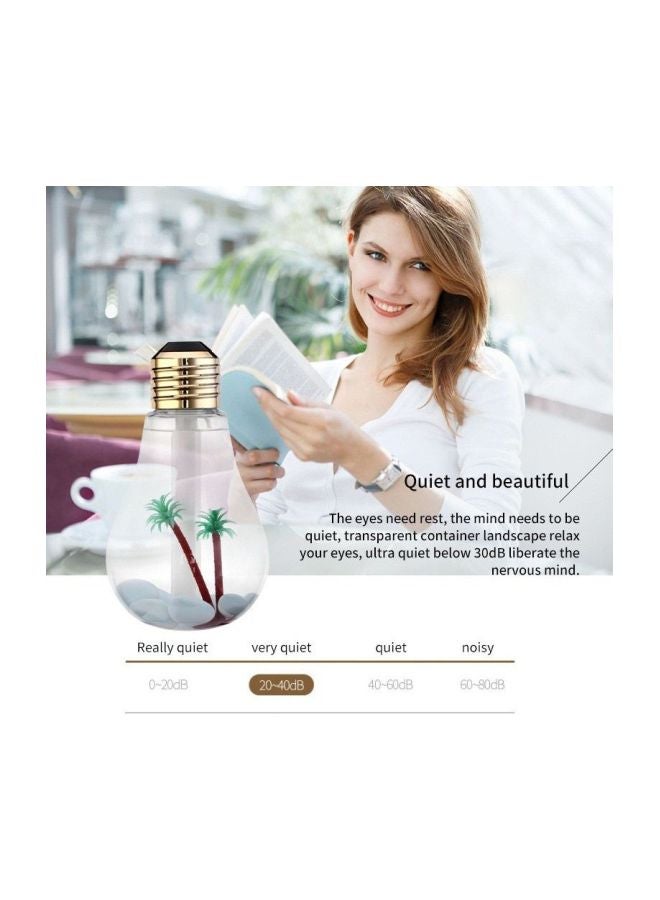 Beauenty Portable Wireless USB Air Humidifier 2W Gold/White/Brown - Image 3