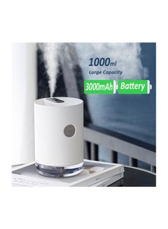 بيوينتي جهاز ترطيب الهواء بتصميم لاسلكي محمول بمنفذ USB بقدرة 1.5 وات أبيض/ رمادي  - Image 2