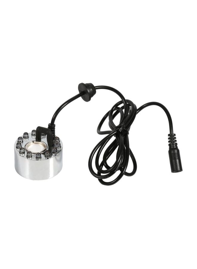 Beauenty Colour Changing Ultrasonic Mist Maker 20W Black/Silver - Image 1