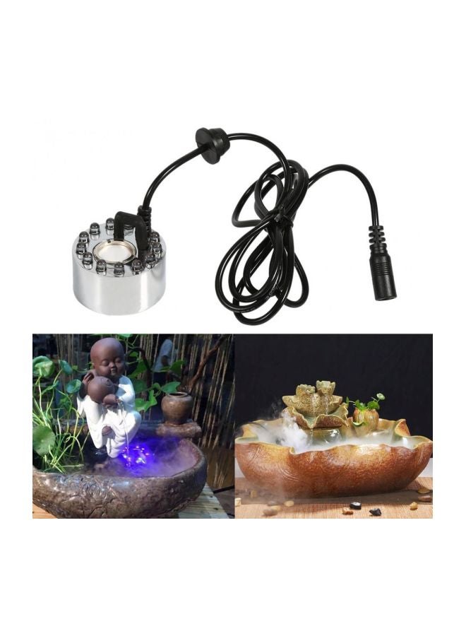 Beauenty Colour Changing Ultrasonic Mist Maker 20W Black/Silver - Image 2