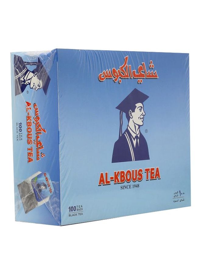 الكبوس أكياس شاي من 100 قطعة 100جرام 