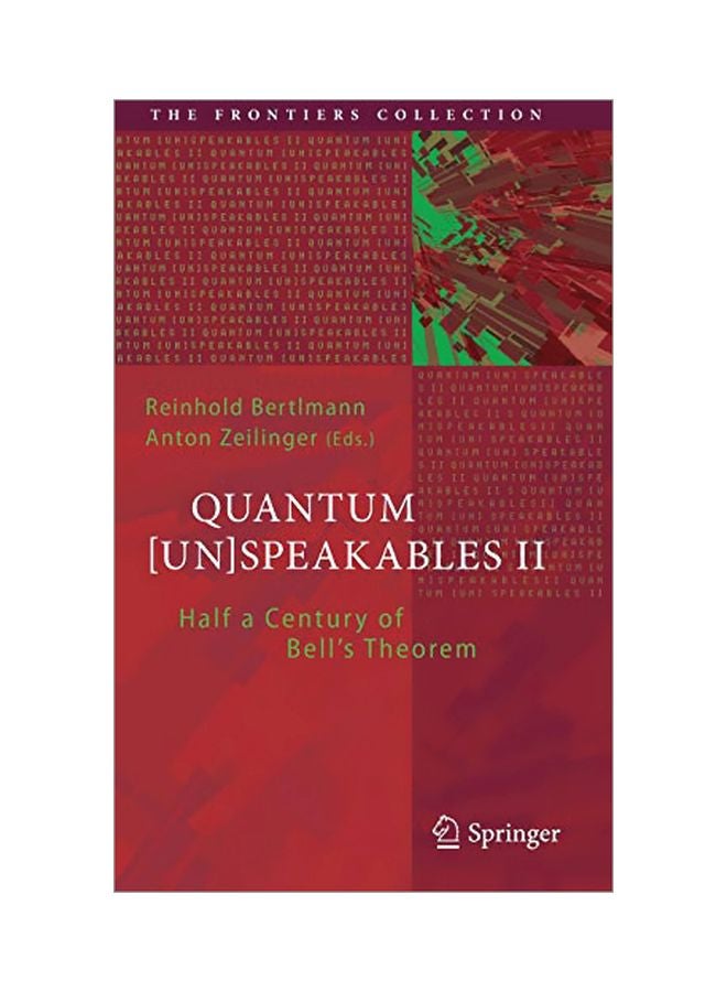 Quantum [Un]Speakables II: Half A Century Of Bell's Theorem Hardcover English - 21 Nov 2016 