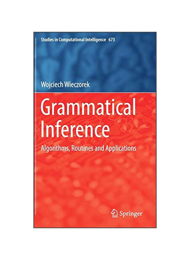 Grammatical Inference: Algorithms, Routines And Applications hardcover english - 26 Nov 2016 