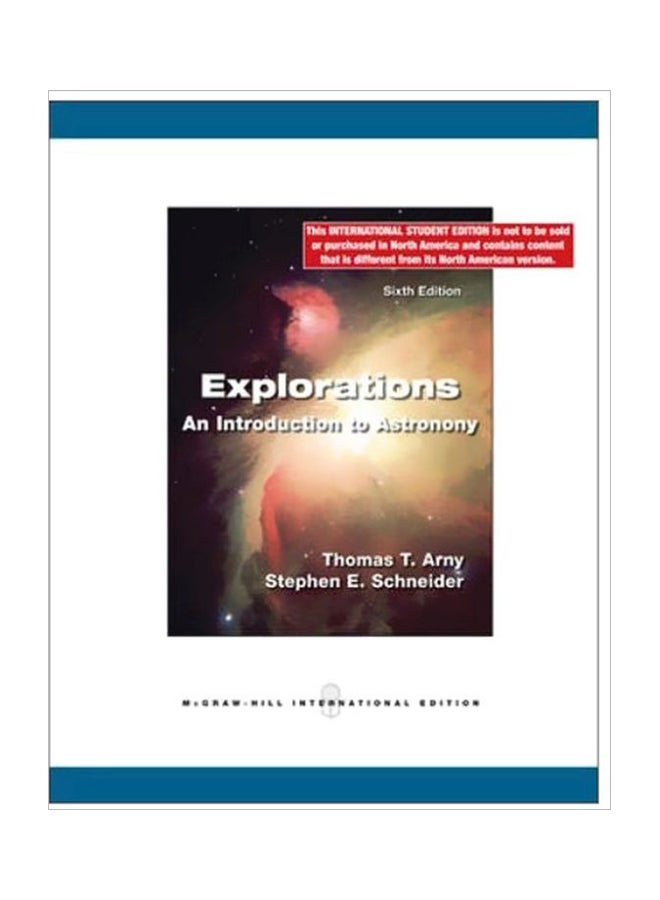 Explorations: Introduction To Astronomy Paperback English by Thomas Arny - 01-Dec-62