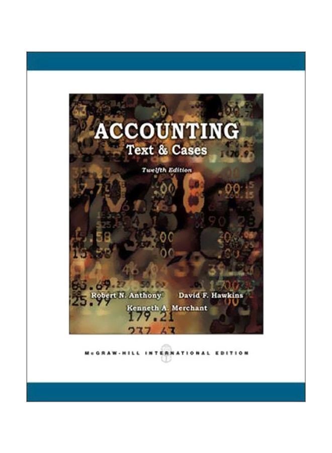 Accounting: Texts And Cases Paperback English by Robert N. Anthony - 01 Sep 2006 