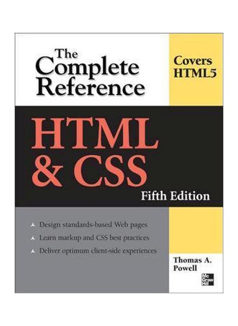 Css And Html: The Complete Reference Paperback English by Thomas Powell - 02 Mar 2010