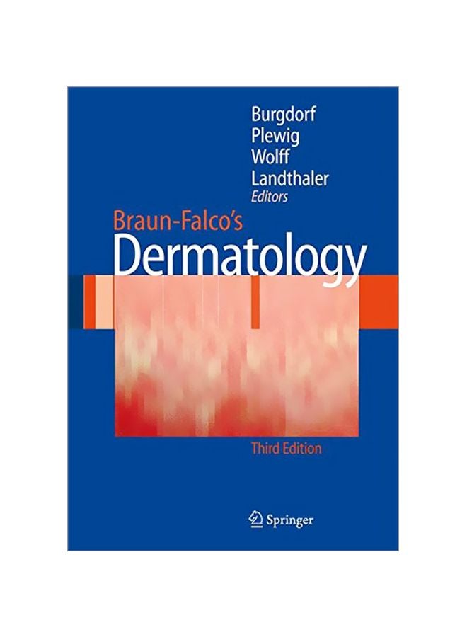 Braun-falcos Dermatology hardcover english - 03-Jan-09 