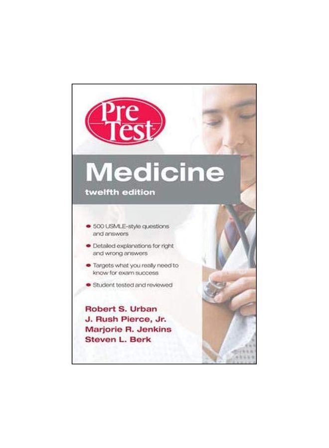 Medicine: Pretest Self-Assessment Paperback English by J Rush Pierce Jr. - 2009