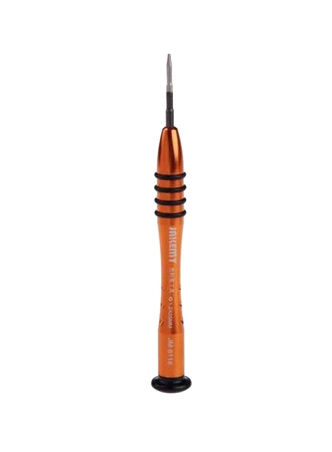 JAKEMY - Precision Pentalobe 0.8 Screwdriver Disassemble Repair Tool For Iphone Black/Orange - Image 1