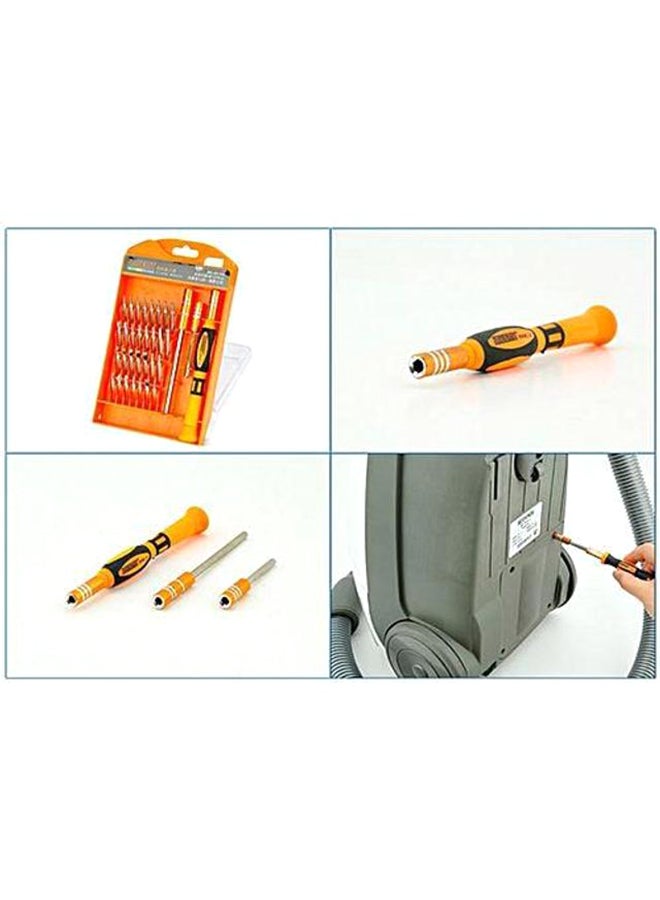 JAKEMY 33 In 1 Screwdriver Set Repairing Tools Set Black/Orange - Image 2