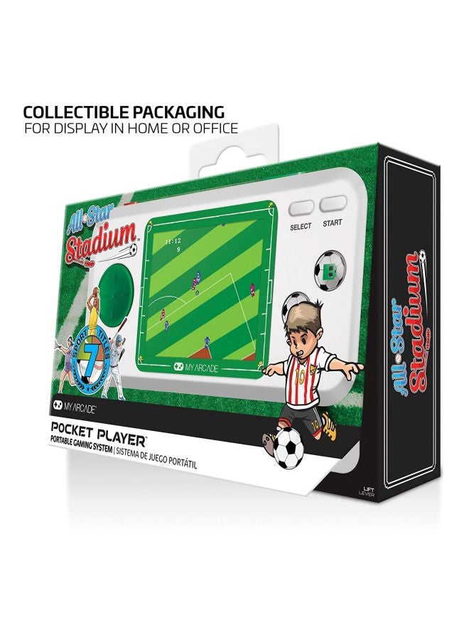 My Arcade All-Star Stadium Pocket Player Electronic Game 845620032754 - Image 5