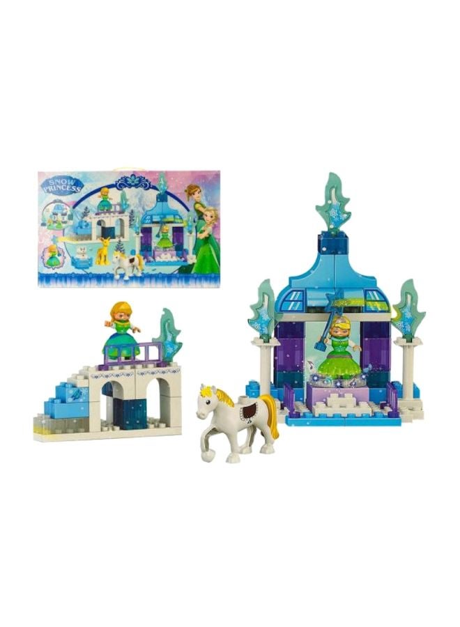 CA779 82-Piece Snow Princess Building Set 82 3+ Years  - Image 4