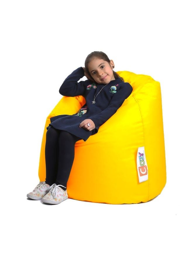 Cozy PVC Bean Bag Yellow - Image 2