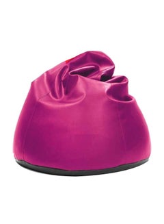 Cozy Leather Bean Bag Pink 