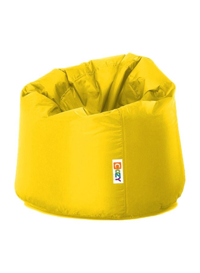 Cozy PVC Bean Bag Yellow