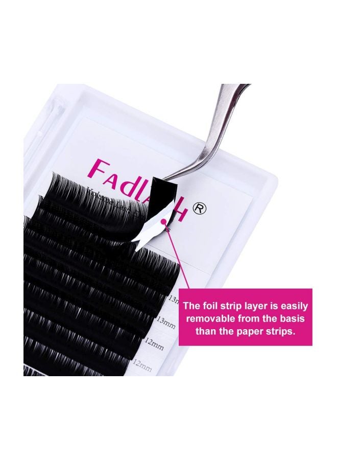 بريتي وصلة رموش فردية أسود - Image 2