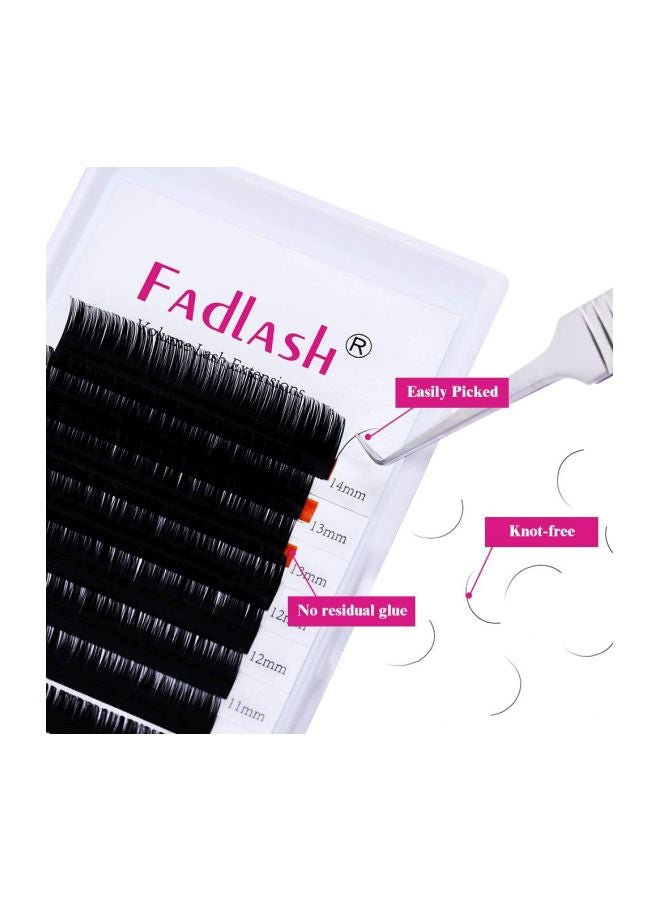 بريتي وصلة رموش فردية أسود - Image 4